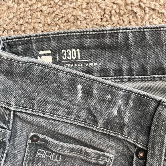 30x32 G Star Raw slim Tapered destroyed denim - Picture 4 of 4